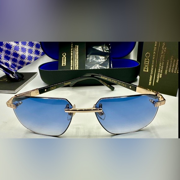 👑Zilli ZL65085, C01🏆‼️Size 57-17-145, Titanium, Limited Edition  France 🇫🇷 - Picture 3 of 16